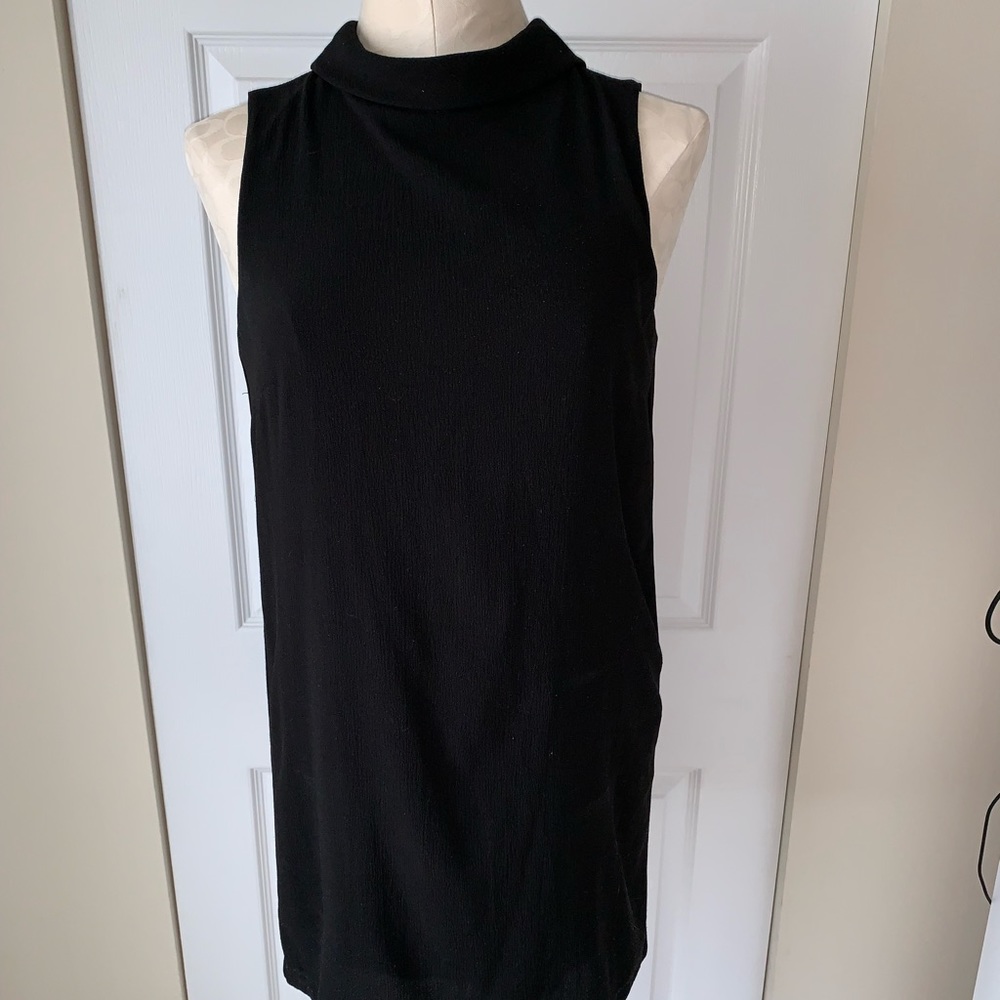Sleek high neck dress